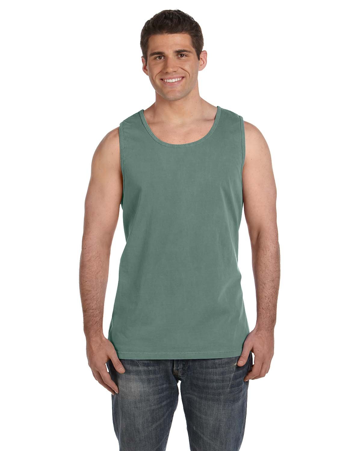 Comfort Colors C9360_AP BC GARM/DYE Tank TOP, Light Green 2XL