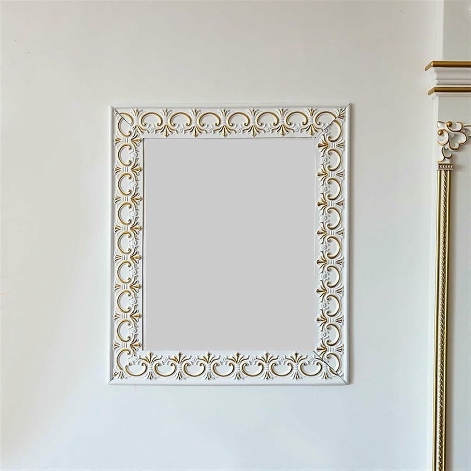 Flexible Baseboards Molding Trim，Peel and Stick Baseboard Self-Adhesive Rubber Wall Base Trim 9.8 FT Vinyl Moulding for Walls, Edges, Borders, Window Frames~/