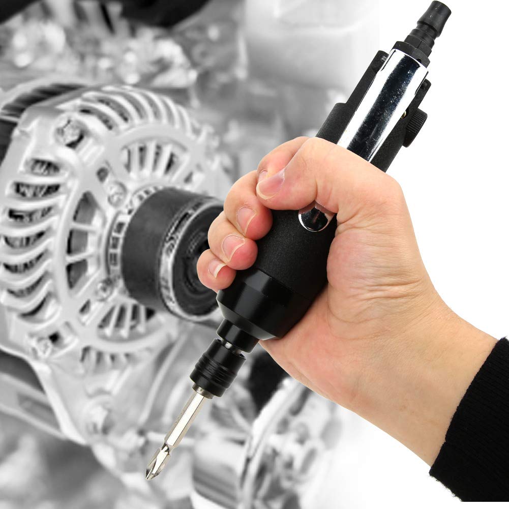 Ultimo cacciavite pneumatico Connettore rapido giapponese Struttura a doppio martello Cacciavite pneumatico 9000rpm Risparmio energetico YC-3015 5H Industriale con 3 punte per assemblaggio dom