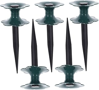 Toddmomy 5 Piezas De Estacas Guía para Manguera De Jardín para Rueda De Riego Color Verde PP
