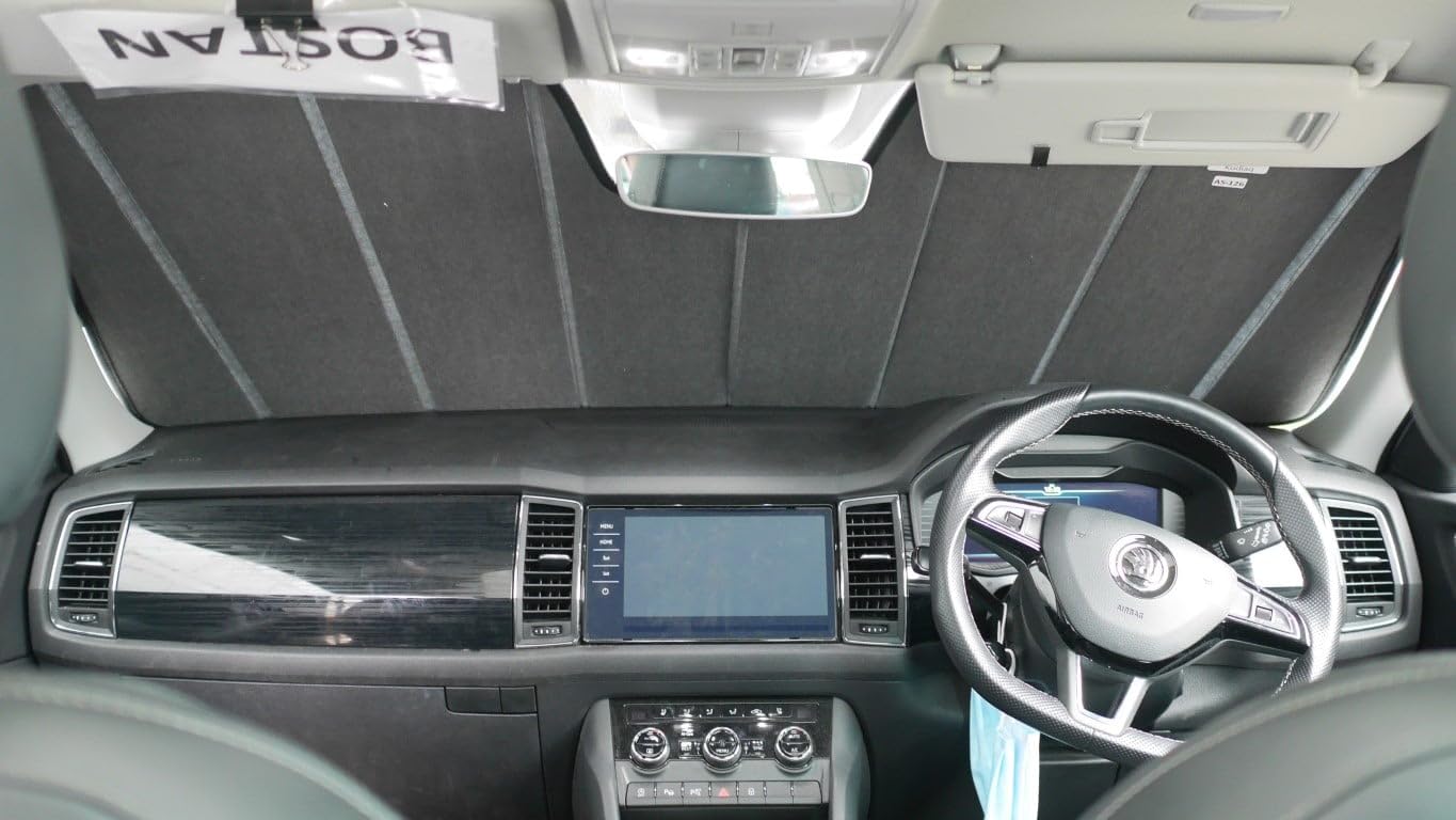 Snap Shades do Skoda Kodiaq osłona przeciwsłoneczna na przednią szybę 1. generacji (2016-2024)
