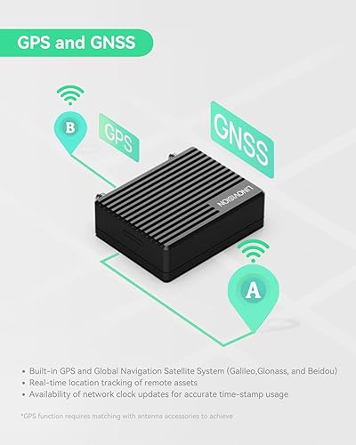 Miniatura 6 de LINOVISION Mini enrutador industrial 4G LTE con bajo consumo de energía, GPS, RS232RS485, DIDO, modo dongle USB para computadora, enrutador celular