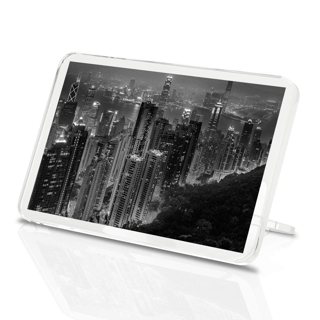 Destination Vinyl Ltd Multicolor 1 X Fridge Magnet - Hong Kong City Buildings Nightlife #35805