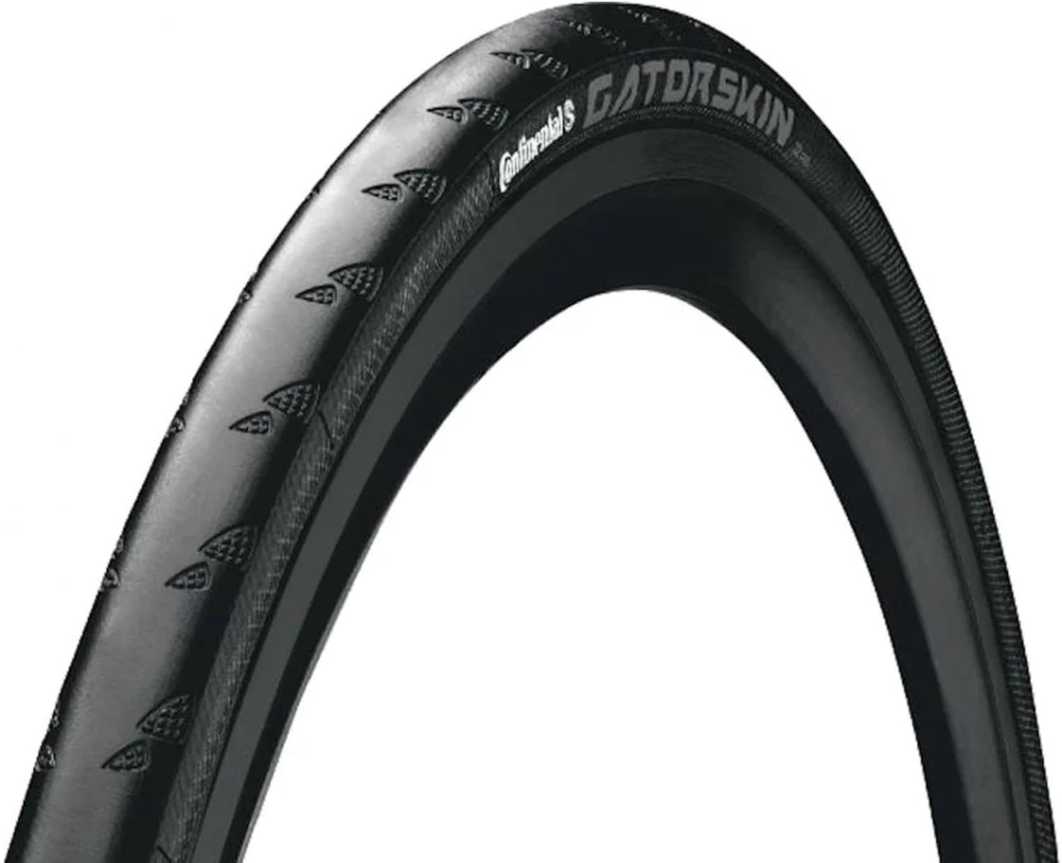 Continental Gatorskin Bike Tire - DuraSkin Puncture & Sidewall Protection, Road Bike Replacement Tire (23c, 25c, 28c, 32c)
