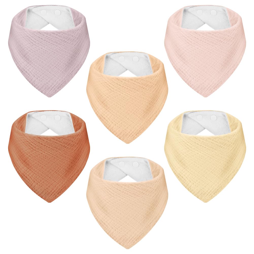 5 Pz/lotto Bavaglini Triangolo di Cotone Bandana Bavaglini Doppio