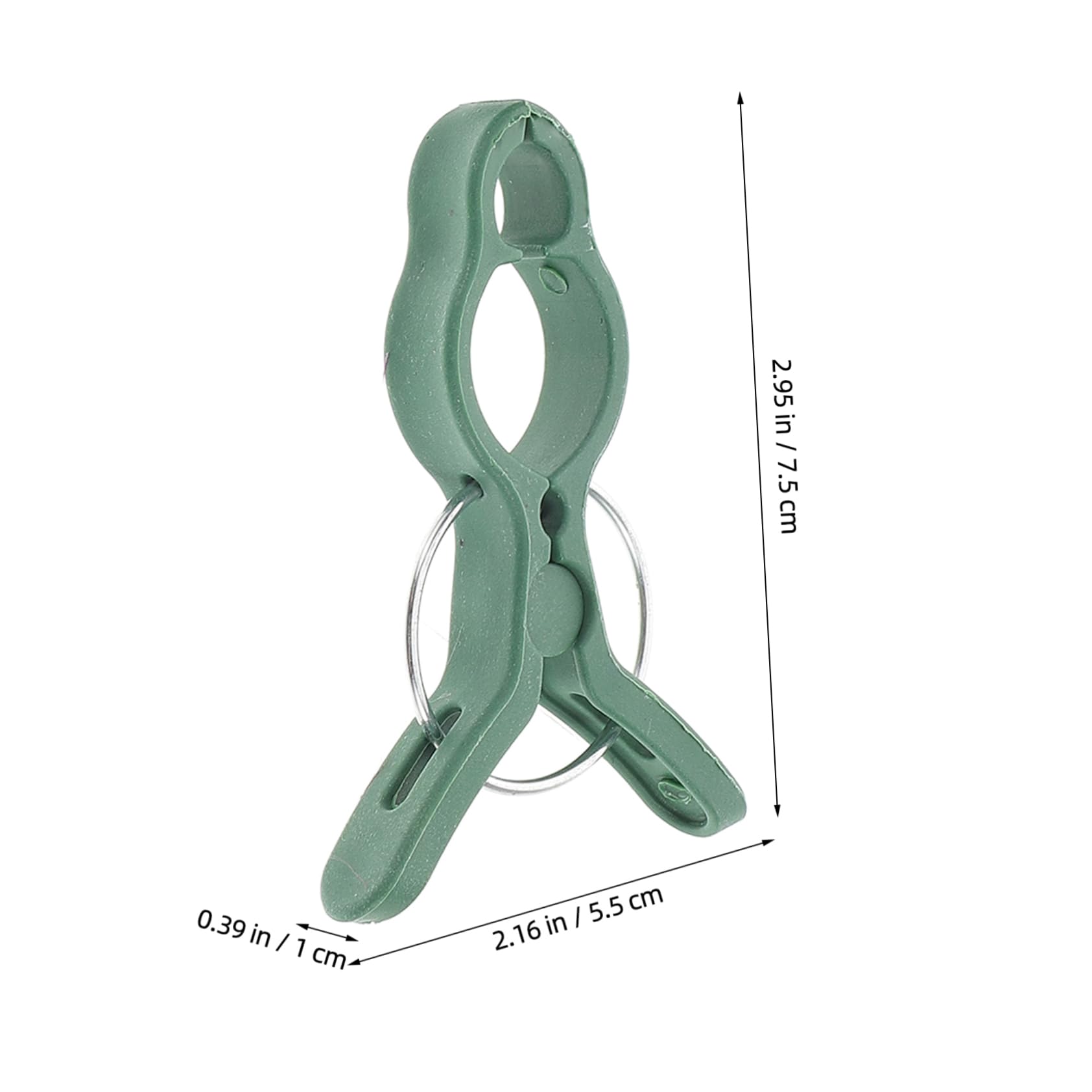 Set di 50 Clip in Plastica per Supporti per Pomodori, Resistenti e Facili da Usare, per Phalaenopsis e Piante da Giardino