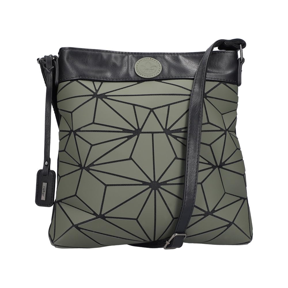 Rieker Ladies Green Handbag H1316, Green, 295x35x295 cm