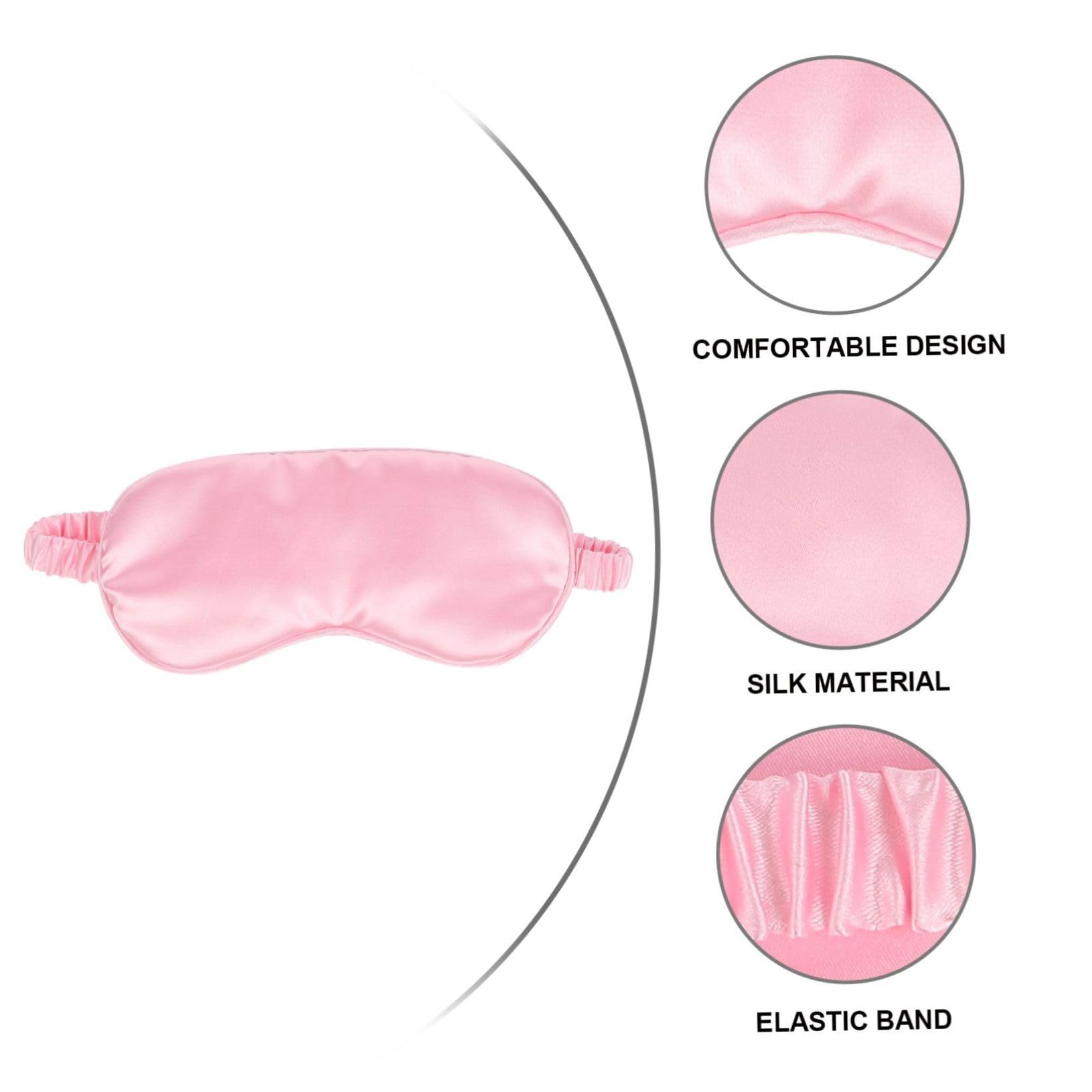 GLEAVI 12 Stk Blackout-Schlafmaske Augenklappe Augenmaske aus Seide Schlafauge für Frauen elastischer Gürtel lidschatten Schlafmaske aus Seide schlafender Augenschirm nachts