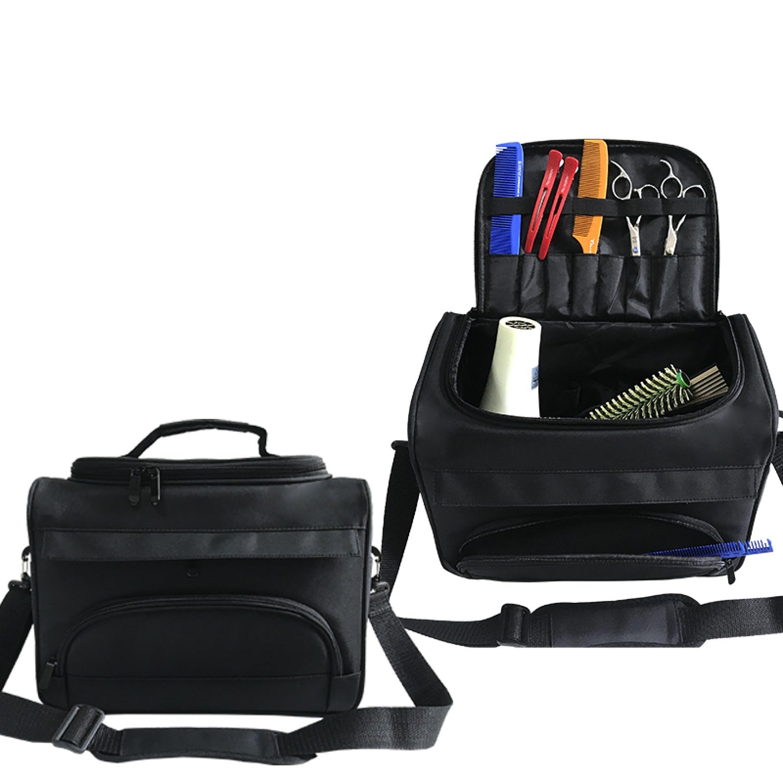 Borsa per Parrucchiere Professionale, Grande Capacità, Borsa a Tracolla per Strumenti da Parrucchiere, Borsa per Attrezzi da Parrucchiere