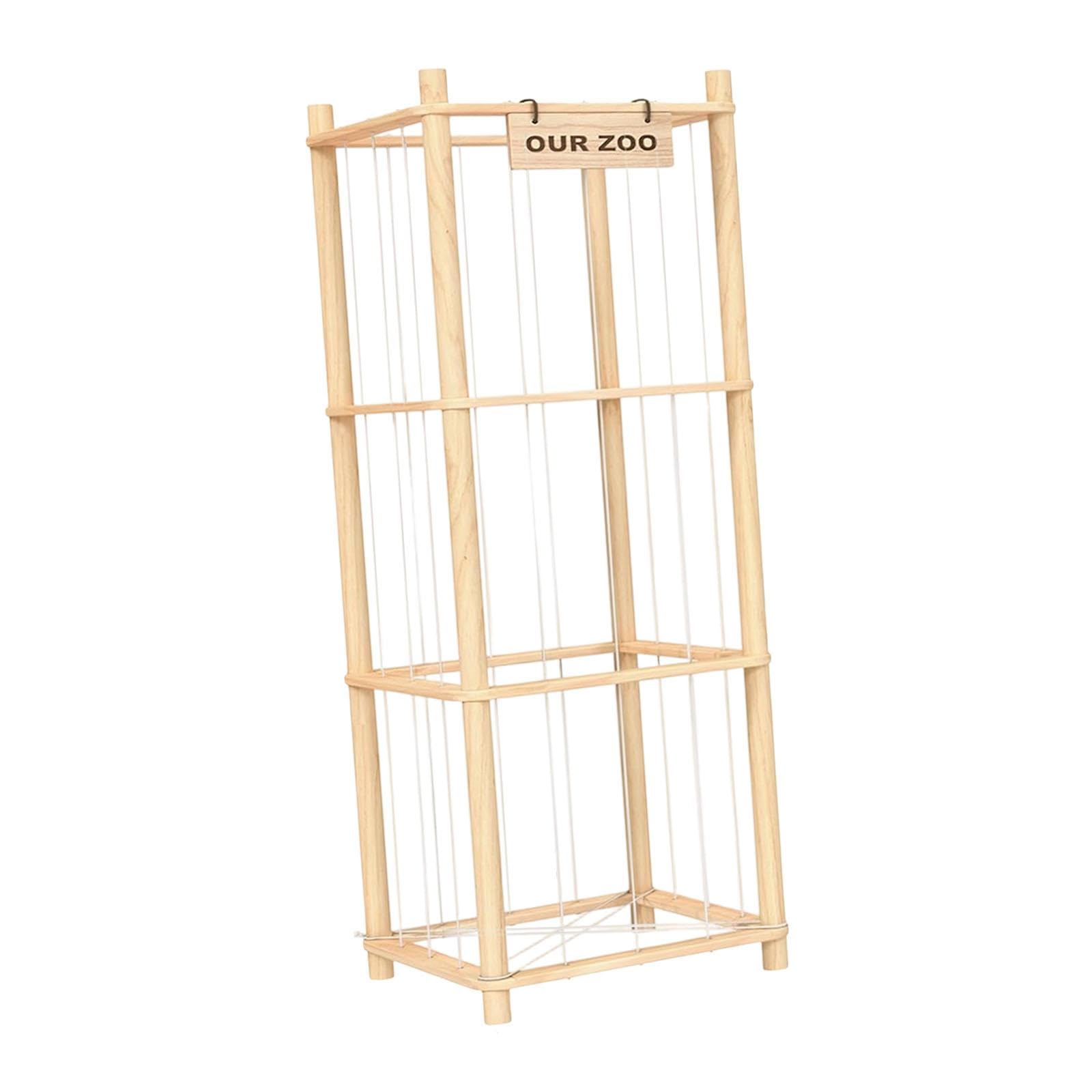 Caja De Almacenaje Peluches Madera