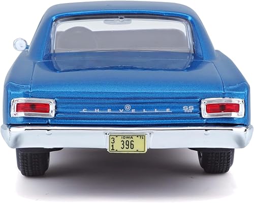 Miniatura 5 de Maisto 1:24 1966 Chevy Chevelle SS 396 Modelo de coche, multicolor