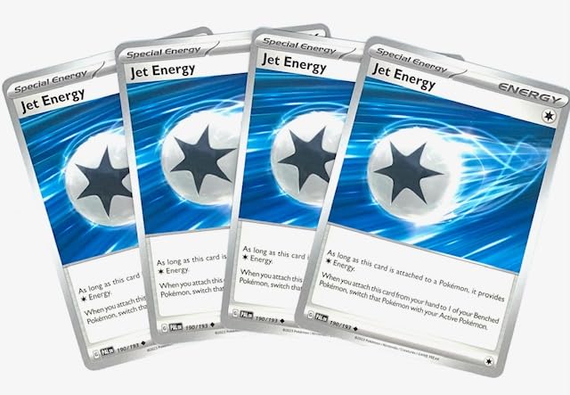 Jet Energy 190 193 - Paldea Evolved - Pokemon Special Energy Card Set - Playset