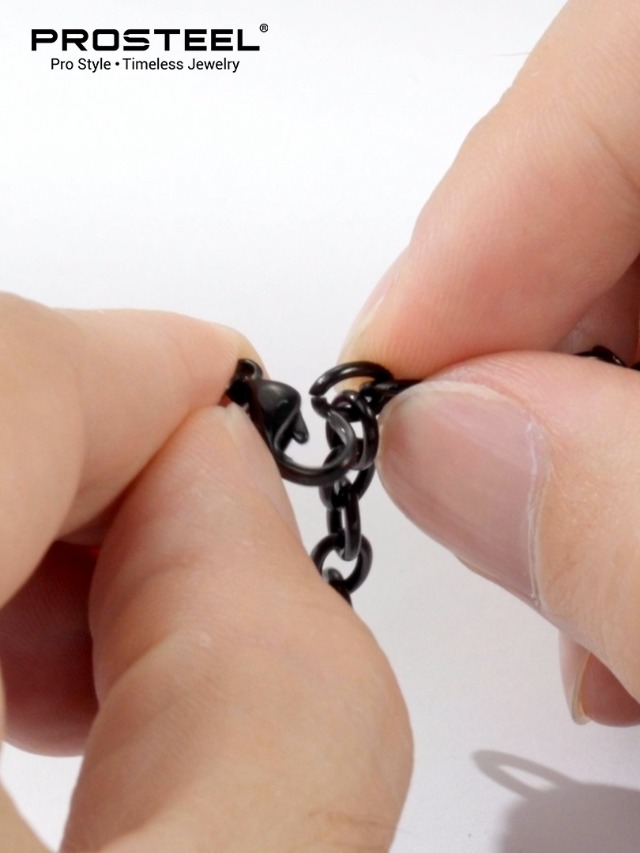 Pulsera Prosteel Allah acero inoxidable para hombre y mujer miniatura 7