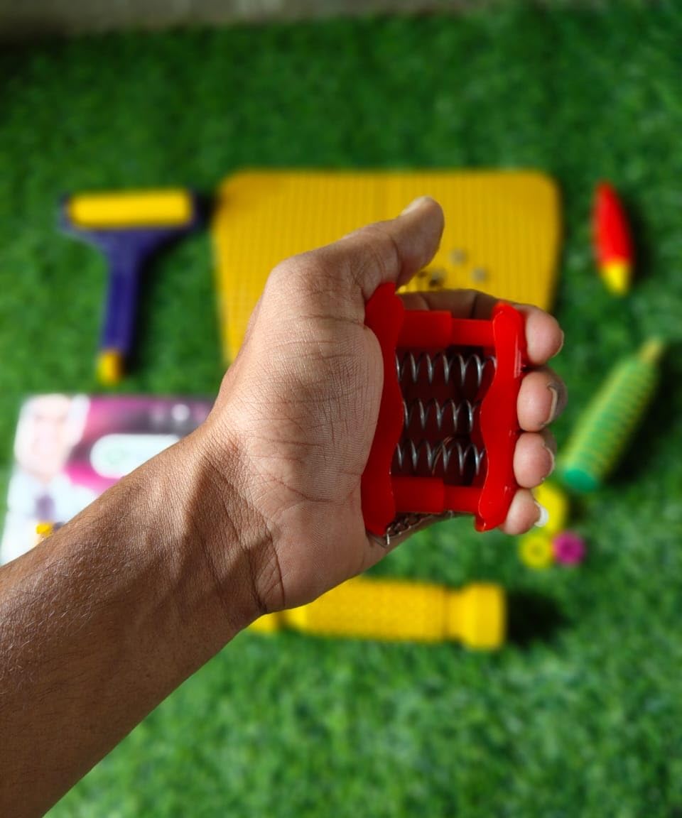 AHCS Acupressure massager & sujok therapy tools combo kit for stress pen relief natural care with bio-magnetic foot mats and roller-piller (AS-09) AHCS Acupressure massager & sujok therapy tools combo kit for stress pen relief natural care with bio-magnetic foot mats and roller-piller (AS-09)