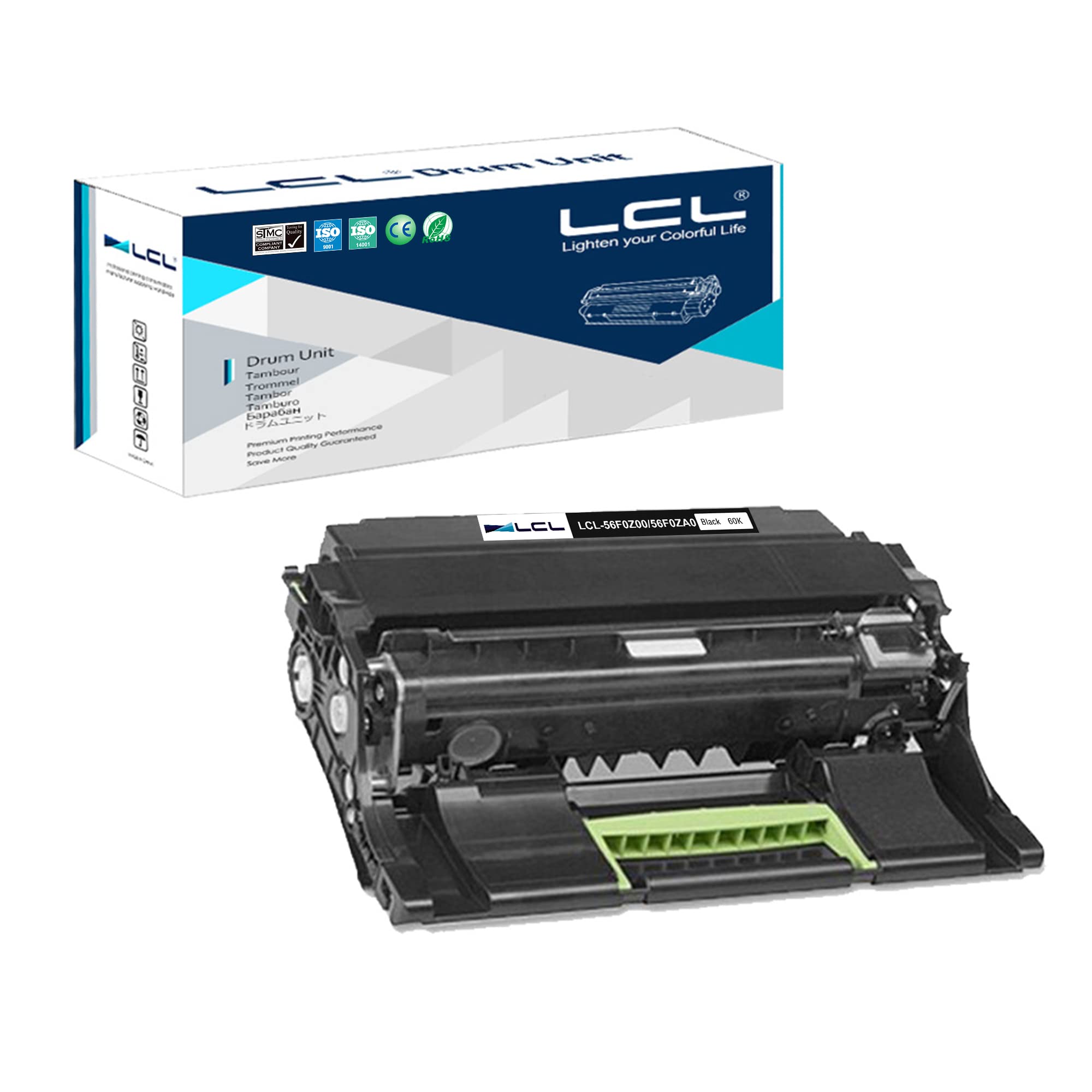 Tamburo Rigenerato CAIDI 500ZA Per Lexmark - Compatibile Con MS310dn/MS410dn/MX410de | Durata 60.000 Pagine