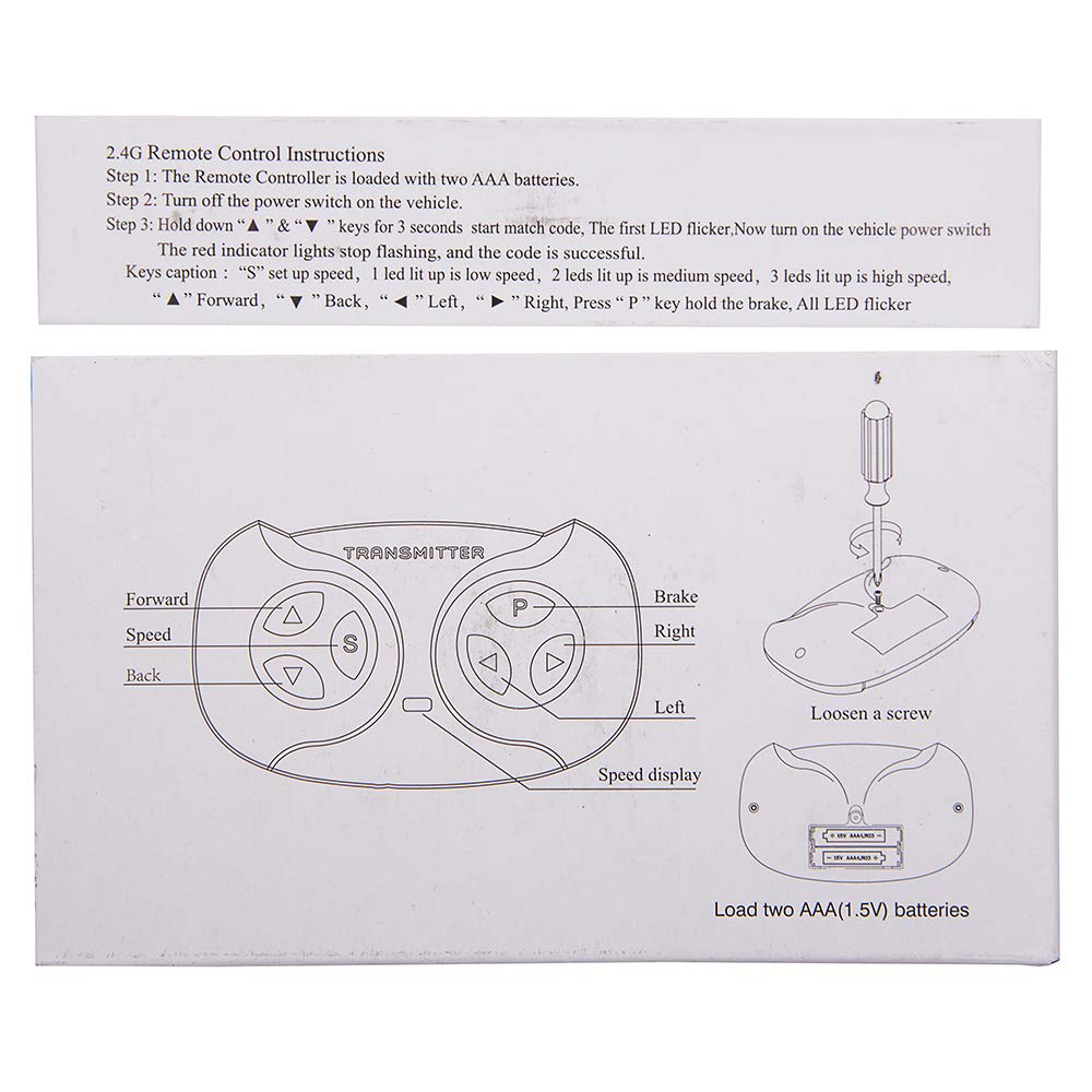 JR1858RXS-7P Kit Télécommande + Récepteur 2,4 GHz Pour Voiture électrique Enfant – 12 V, Démarrage Progressif, Compatible