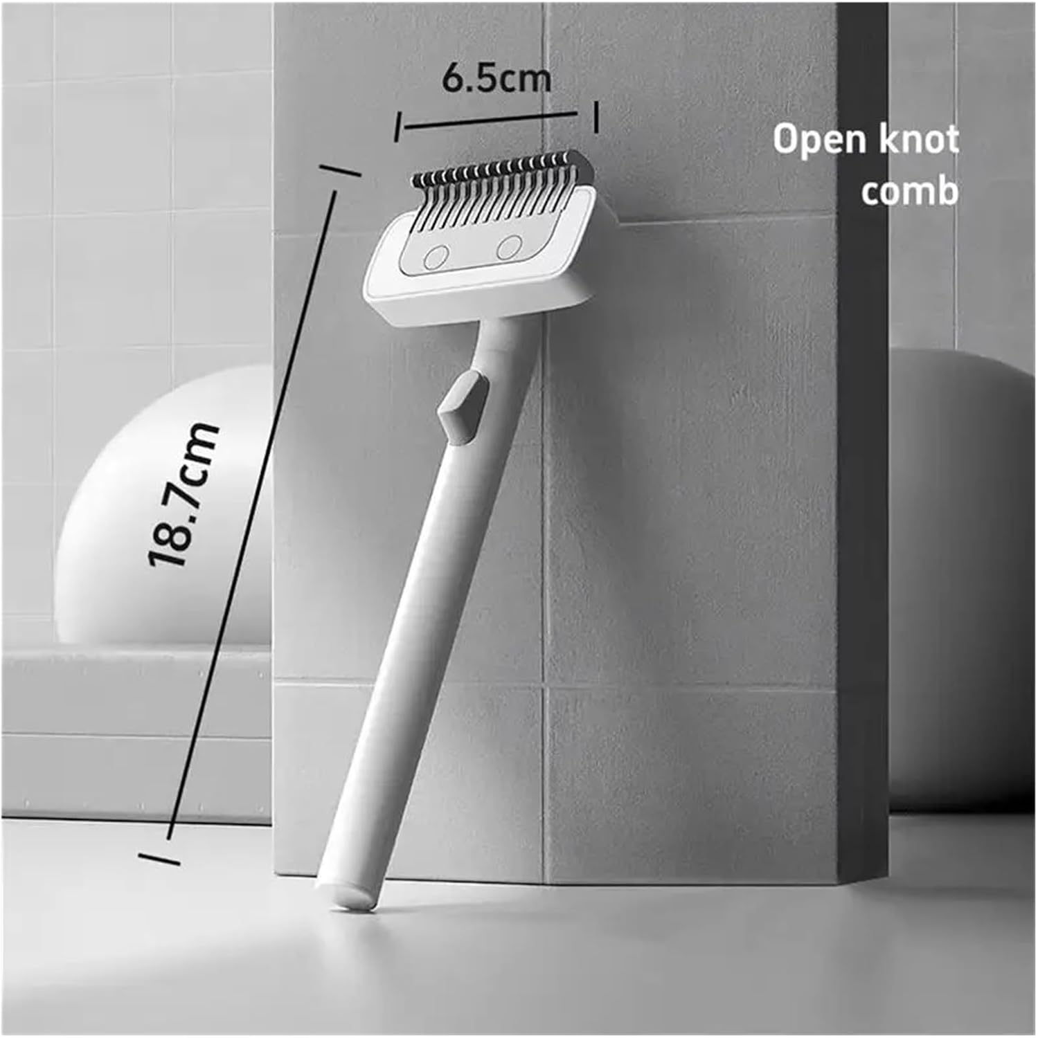 Hair Removal Comb Forpet Grooming Tool Withrounded Edges Anti-Tangle & Skin-Friendly Design