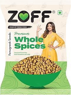 Zoff Fenugreek Seeds 100gm- Methi Dana - Net Weight 100 g