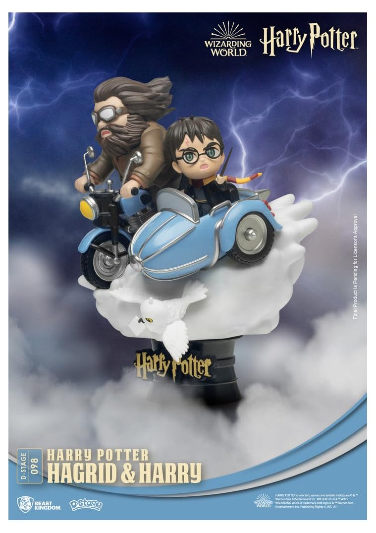 Amazon.com: Beast Kingdom Harry Potter: Hagrid and Harry DS