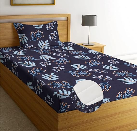 URANUS NIYAFAB Elastic Fitted Bedsheet,Fitted Bedsheet 72