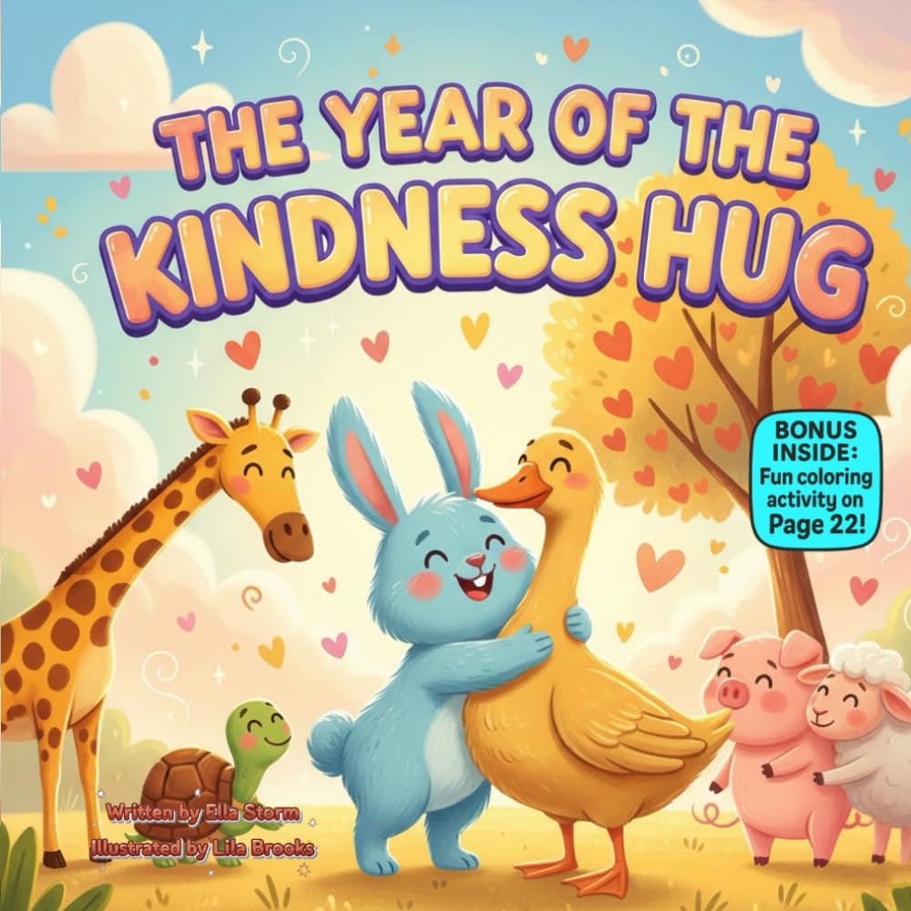 The Year of the Kindness Hug: A Sweet Rhyming Picture Book About Caring, Consent, and Friendship