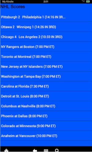Los Angeles Hockey News (Kindle Tablet Edition)