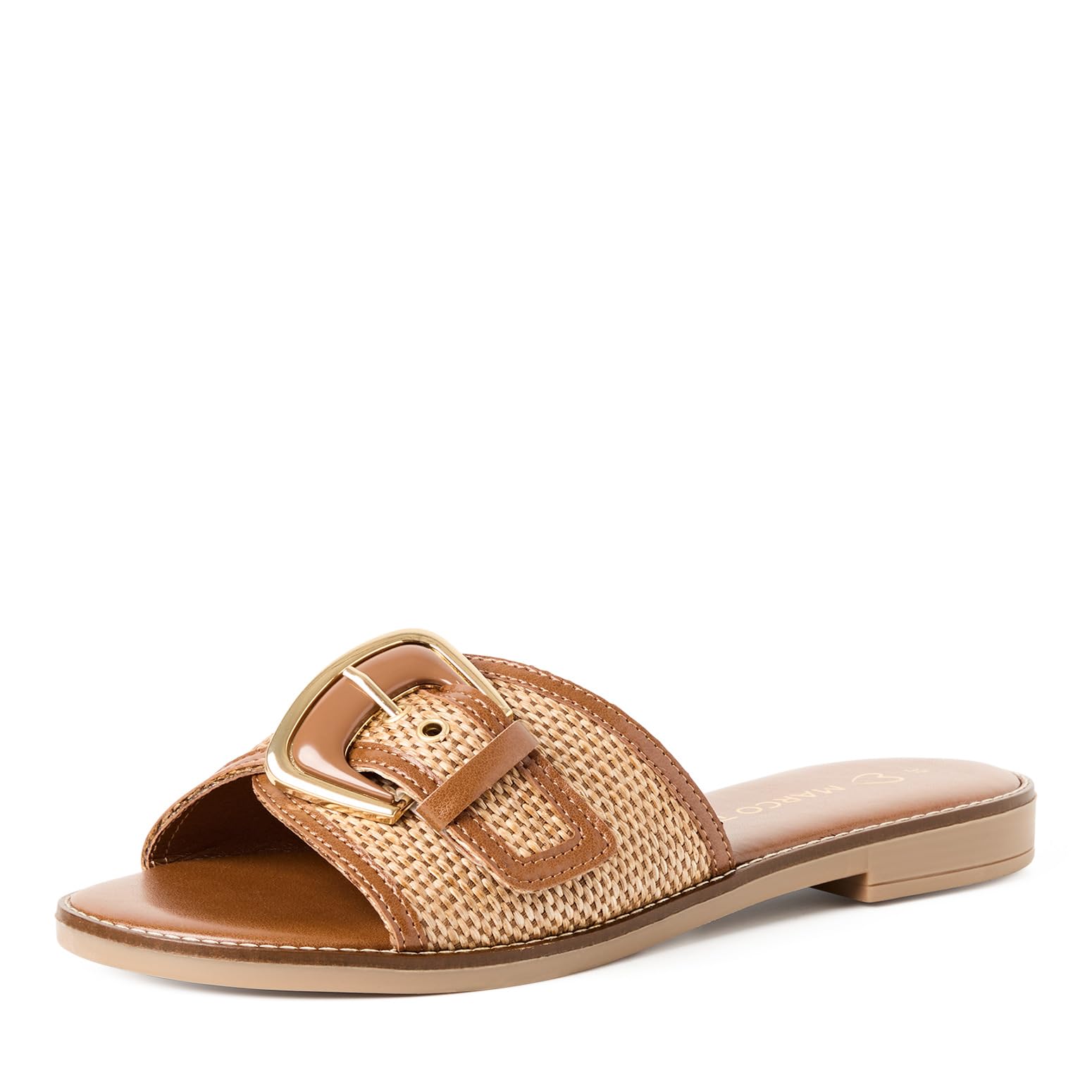 Marco Tozzi Women Sandal Soft Feel Me Footbed Modern, Beige (Nature Comb), 5.5 UK