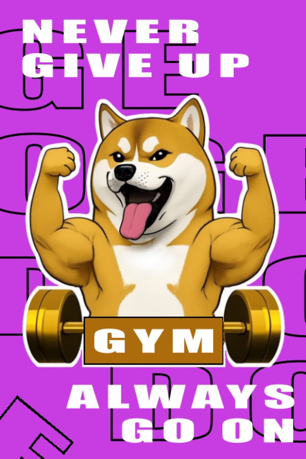 Never Give Up Always Go On Doge Meme: Positive Affirmation Motivational and  Inspirational Notebook : Siemson, Michael: Amazon.sg: Books