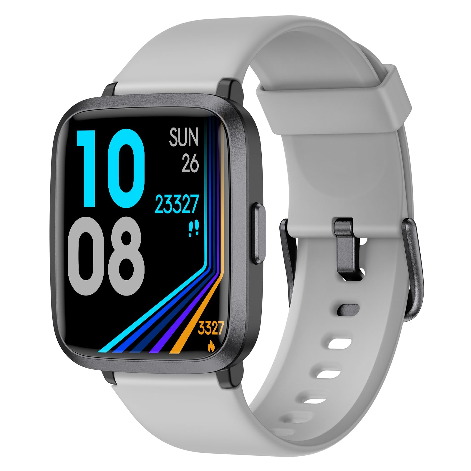 Fitness Tracker Watch with Heart Rate Monitor, Activity Tracker with Pedometer, Sleep Monitor, Calories & Step Counter, IP68 Waterproof Smart Watches for Women Men Fitness Watch for Sports