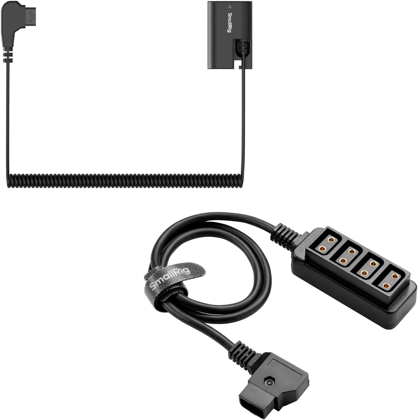 SMALLRIG Dummy Battery for Canon LP-E6P and D-Tap Splitter