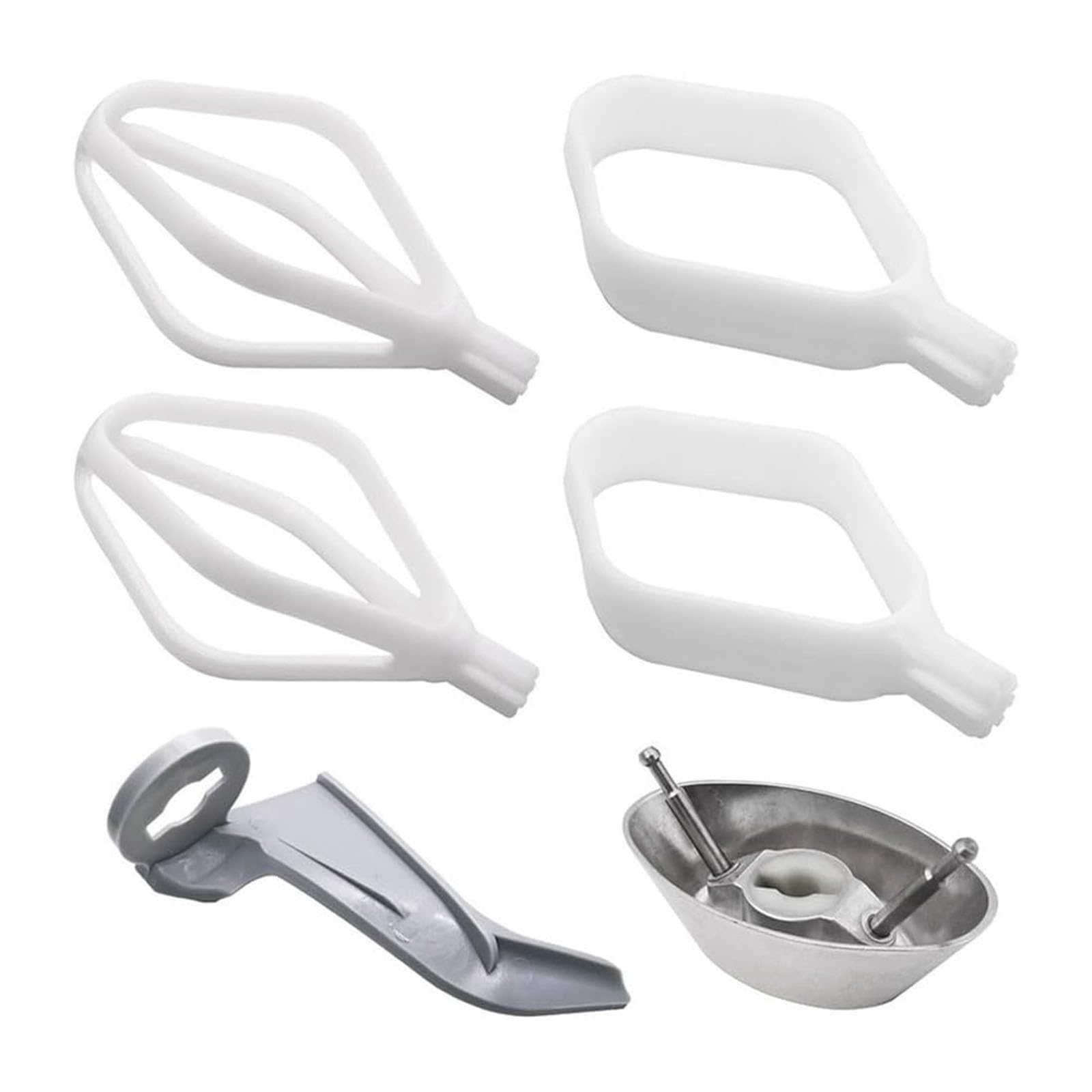 Kalttoy Professional Stirring Attachment Metal Texture for Baking Enthusiasts Supporting High Volumes Food Preparation Mixer Whisk