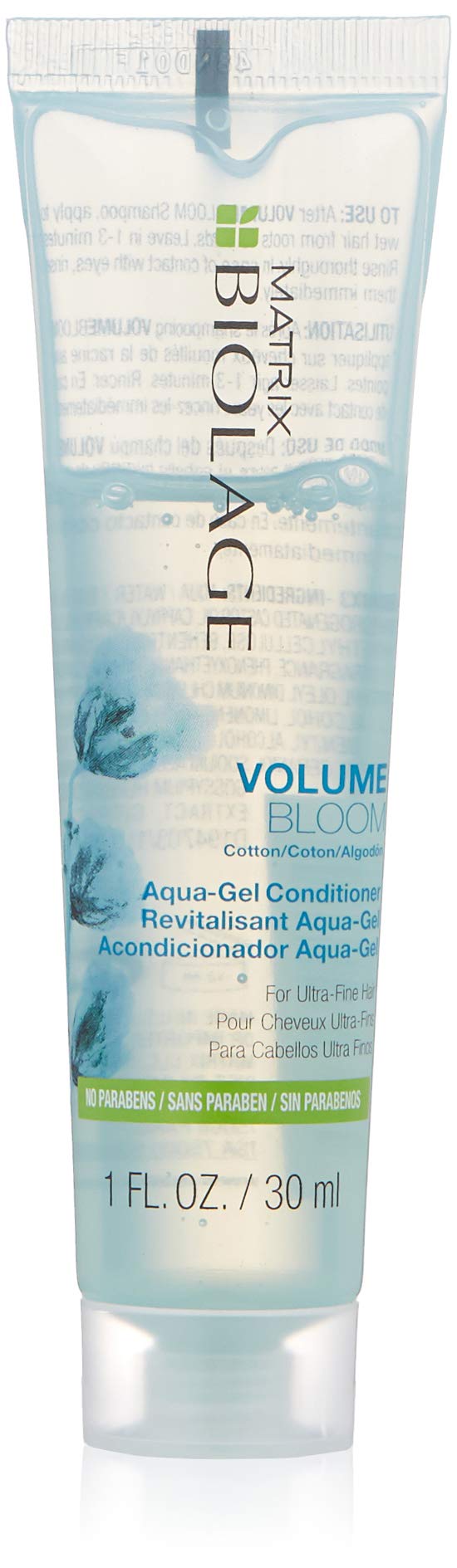 BIOLAGE Volumebloom Aqua-Gel Conditioner | Strengthens Fragile Strands | Silicone & Paraben-Free | For Ultra-Fine Hair