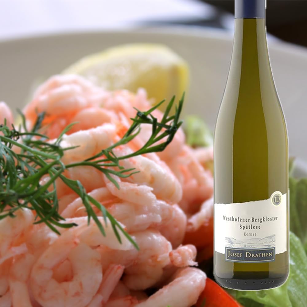 J.Drathen Westhofener Bergkloster Spätlese QmP, süß, sortenreines Weinpaket + VINOX Winecard (6x0,75l)