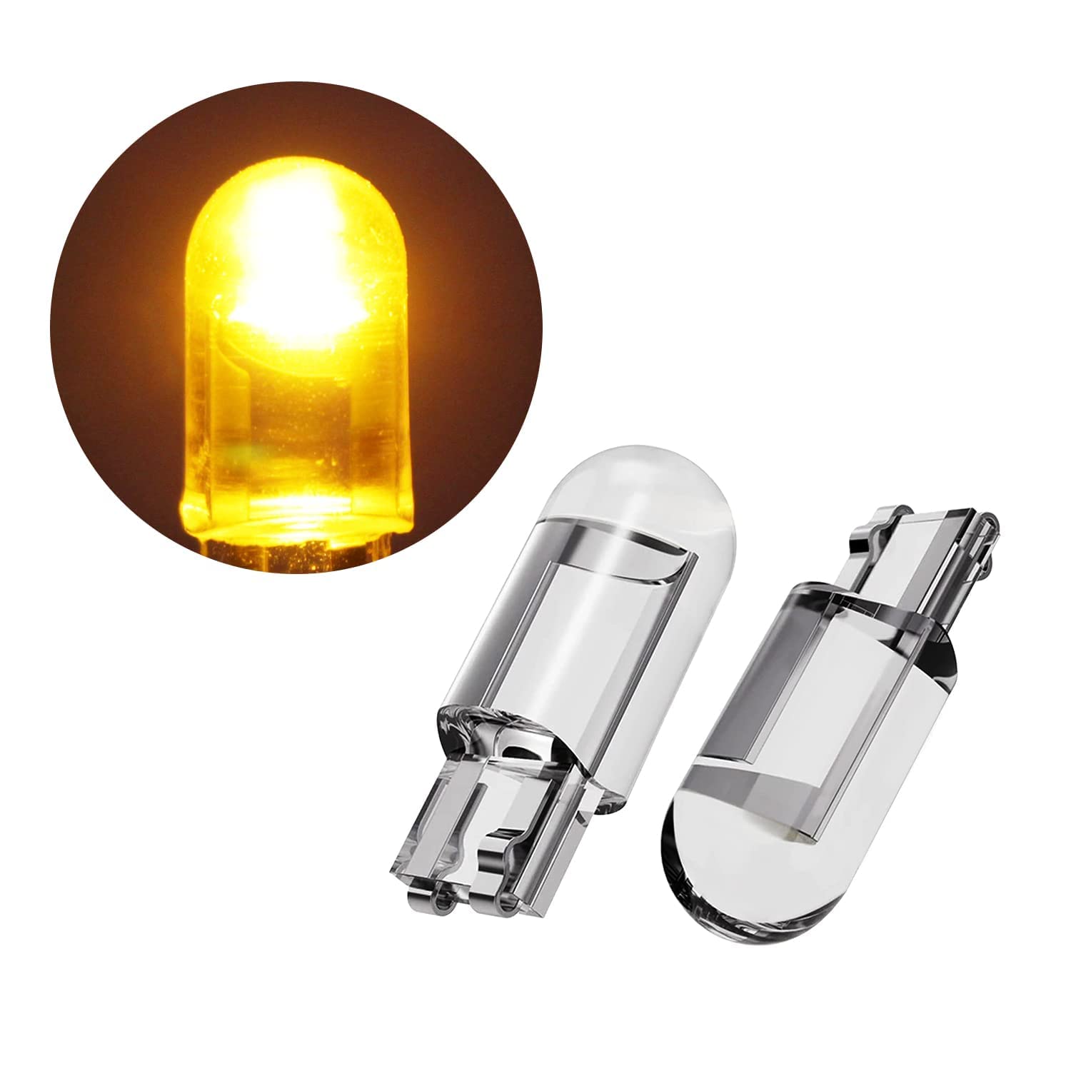 Allextreme EXWT10 Universal T10 LED Parking Light Glass Enclosed