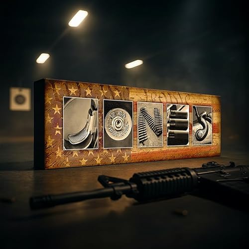 Miniatura 4 de Personal-Prints FIREARM - Impresión artística con nombre personalizado, regalo personalizado para el entusiasta de las armas, fotos únicas para Arma