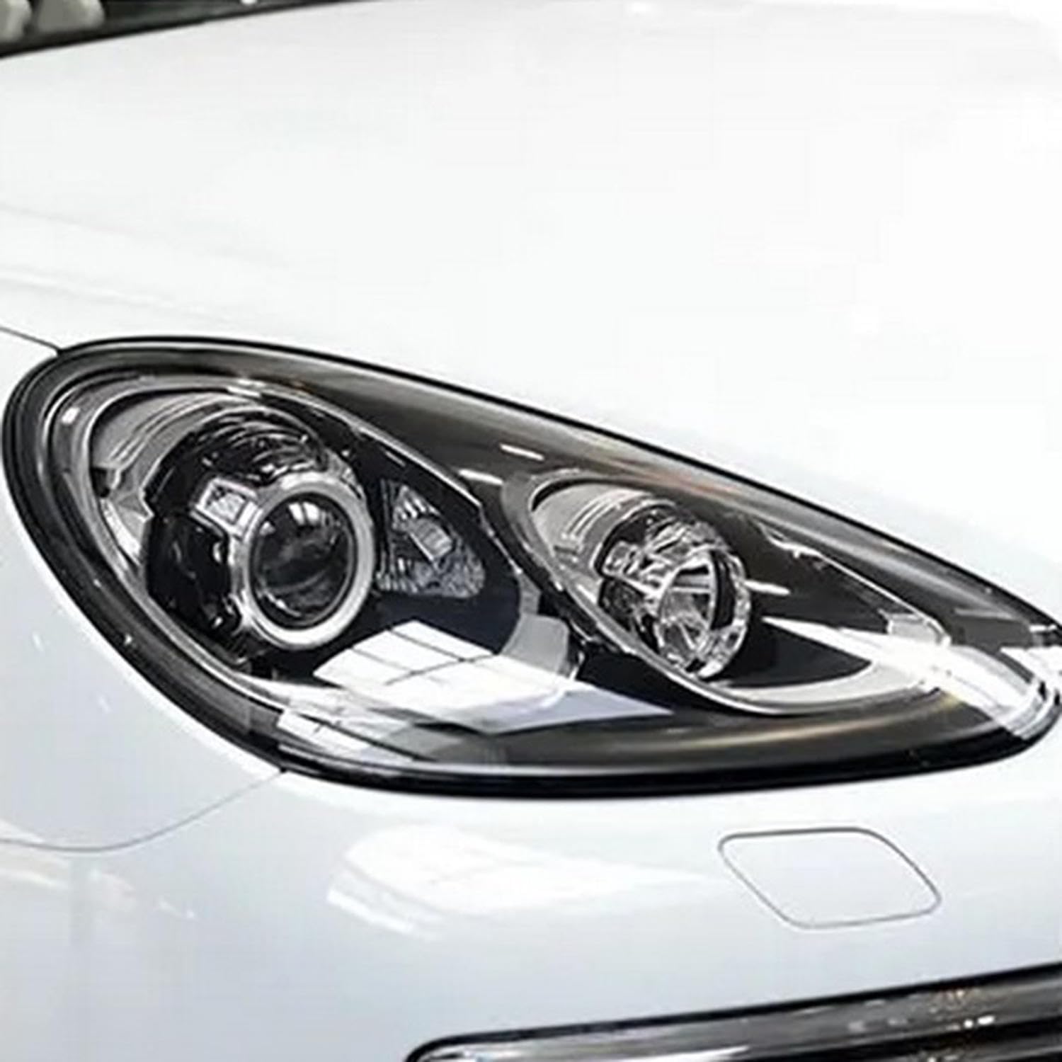 Autocollant phare noir TPU anti-rayures pour Cayenne Turbo 958