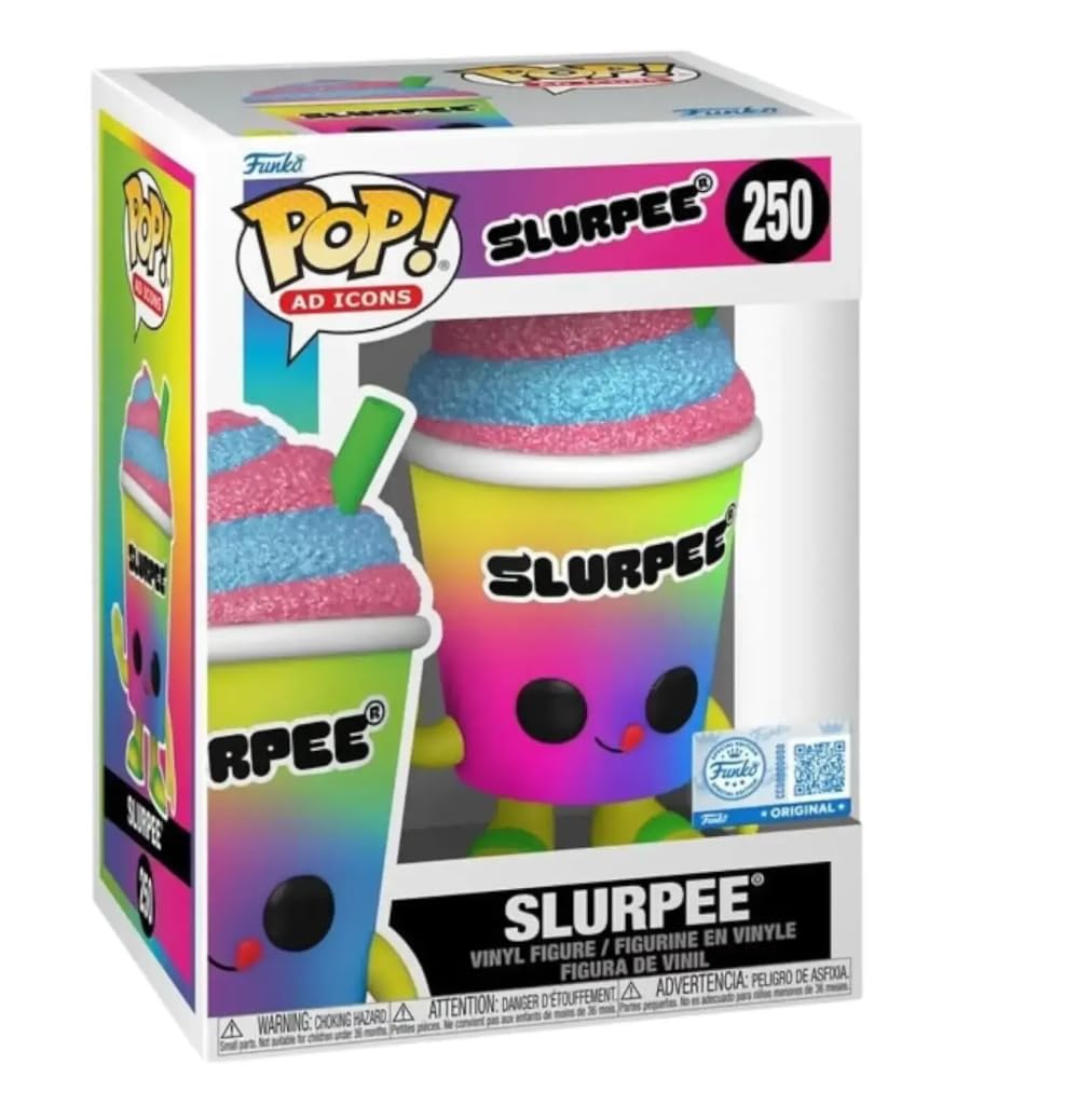 Funko Multicolor Ad Icons Rainbow Slurpee Exclusive Pop Vinyl Figure 250