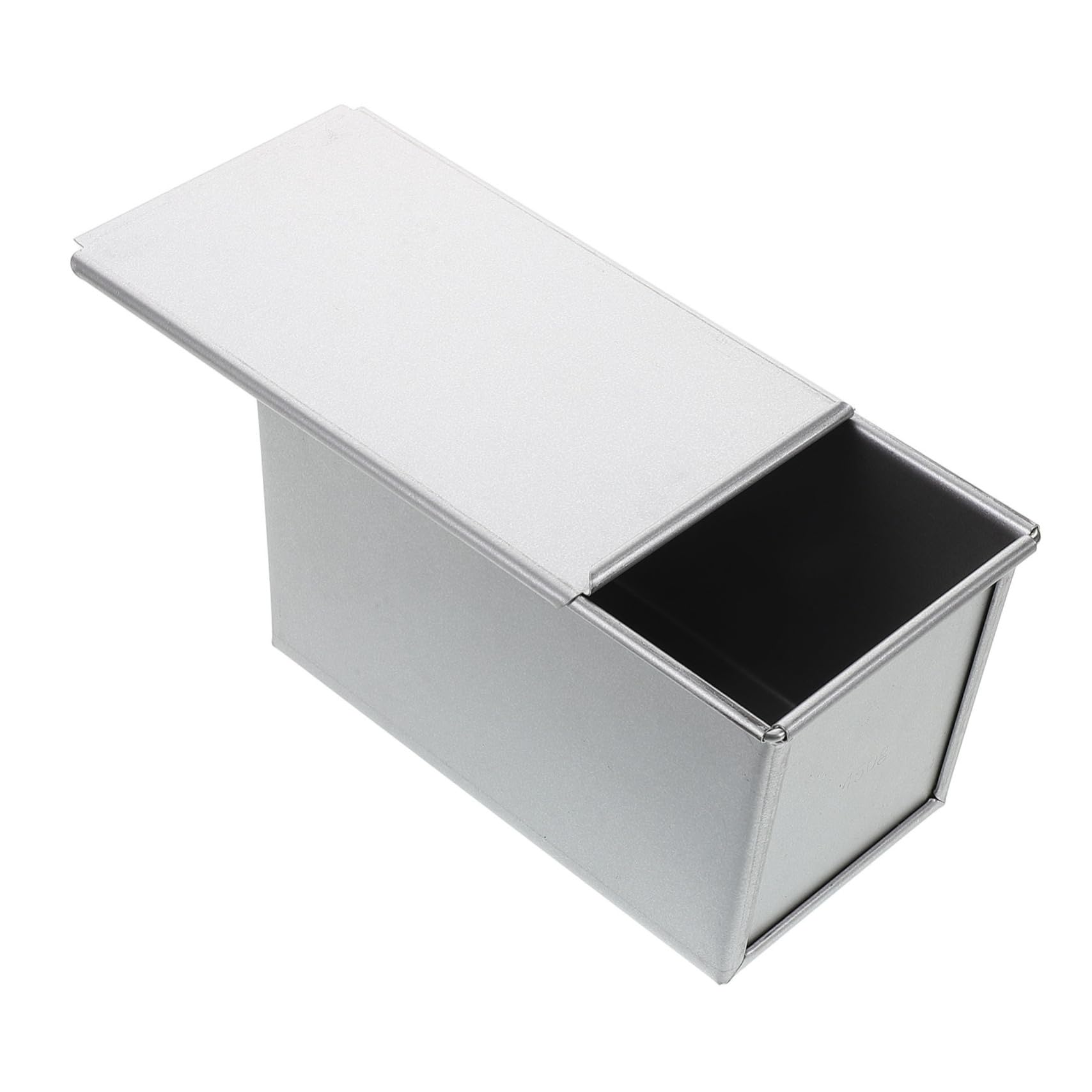 Récipient à toast TOYANDONA en placage d'aluminium argenté durable