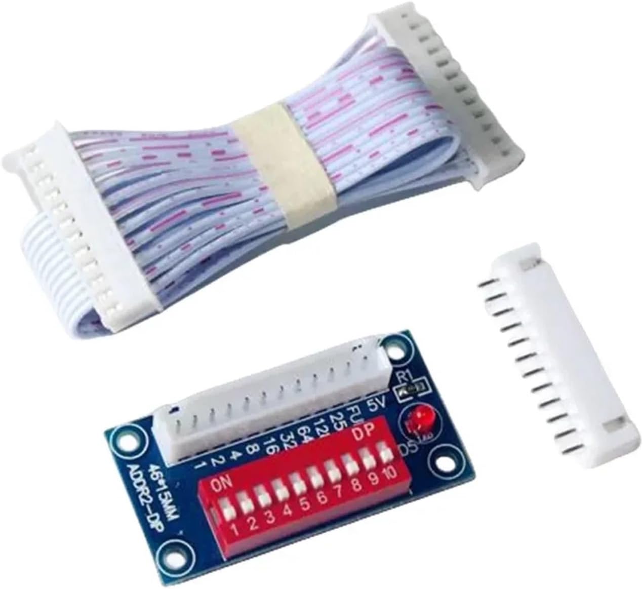 XLR to 3-pin LED Terminal Adapter 5-pin XLR3-3P RJ45-3P XLR5-3P ADDR2 for decoder Accessories Relay Switch Controller(RJ45-3P)