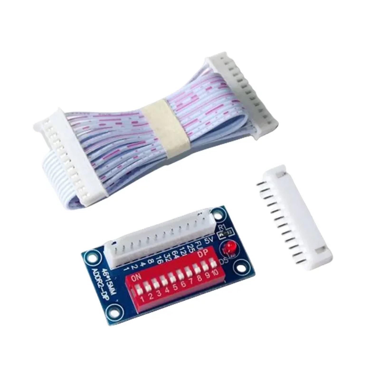 Adaptateur XLR vers RJ45 ADDR2-DIP-C à 3/5 broches pour décodeur et relais