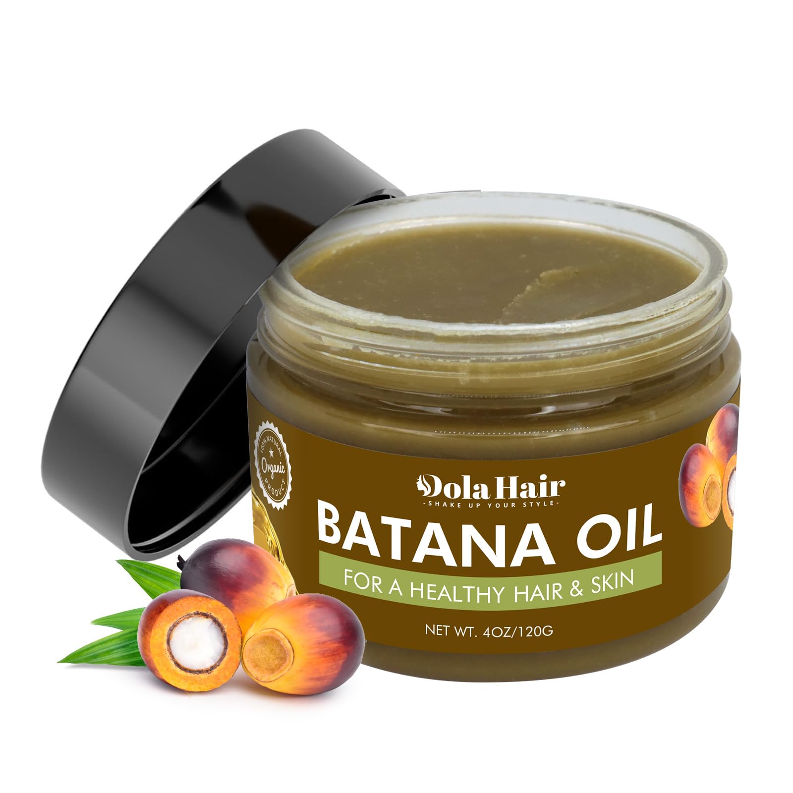 Dolahair Batana Oil for Hair Growth Organics 100% Natural Pure Batana Hair Oil Batana Oil Nourishes Damaged Hair raw Batana Butter Prevent Hair Loss Natural Hair Growth Oil and Conditioner, Beige