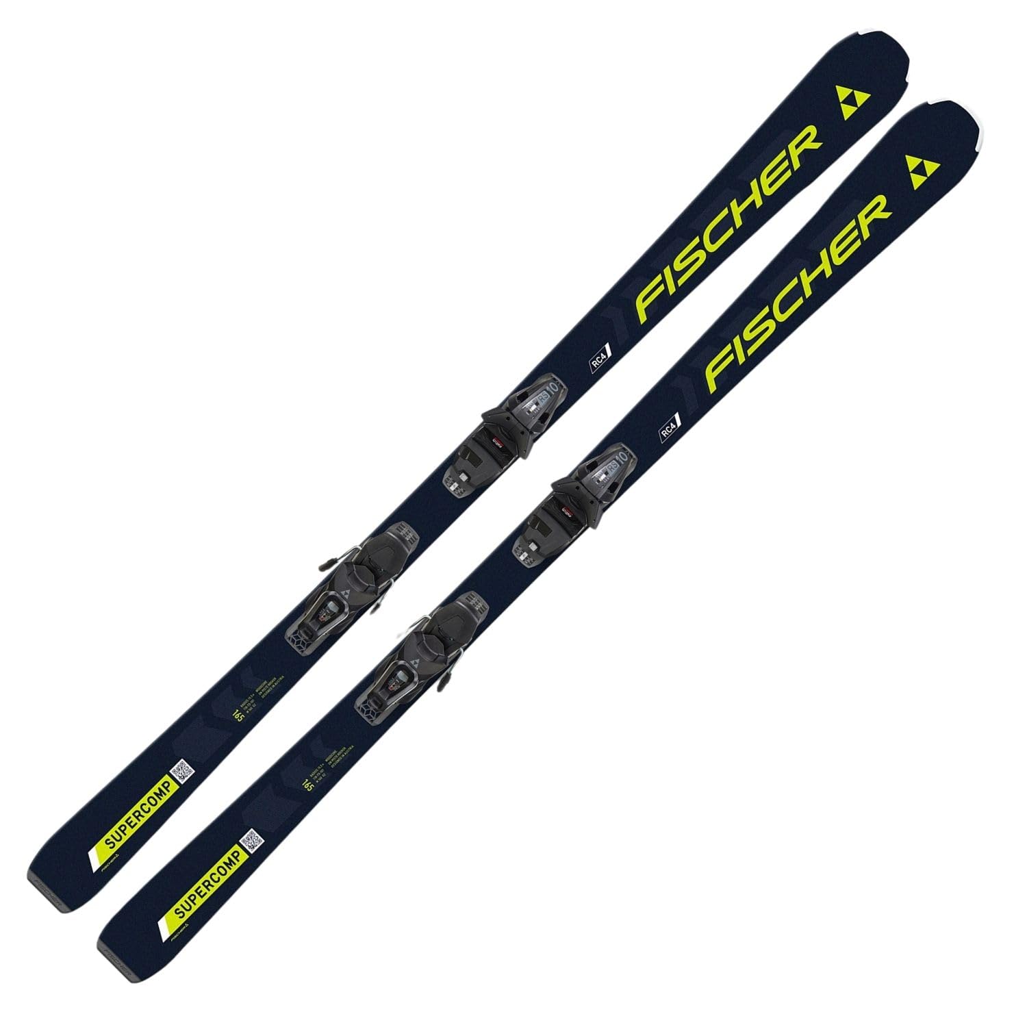 Ski Alpinski Pistenski - Fischer RC4 Supercomp - On Piste Rocker - inkl. Bindung RS10 GW SLR Z3-10 - für fortgeschrittene und Gute Fahrer - Carvingski für präparierte Piste