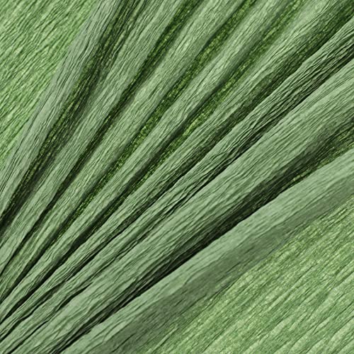 Ultechnovo Crepe Paper Rolls, Gift Wrapping Crepe Paper Streamerassorted Streamers With Floral Stem Wire For Wedding Festival Party Wreath Making Supplies Diy Flower Crafts #TOP3