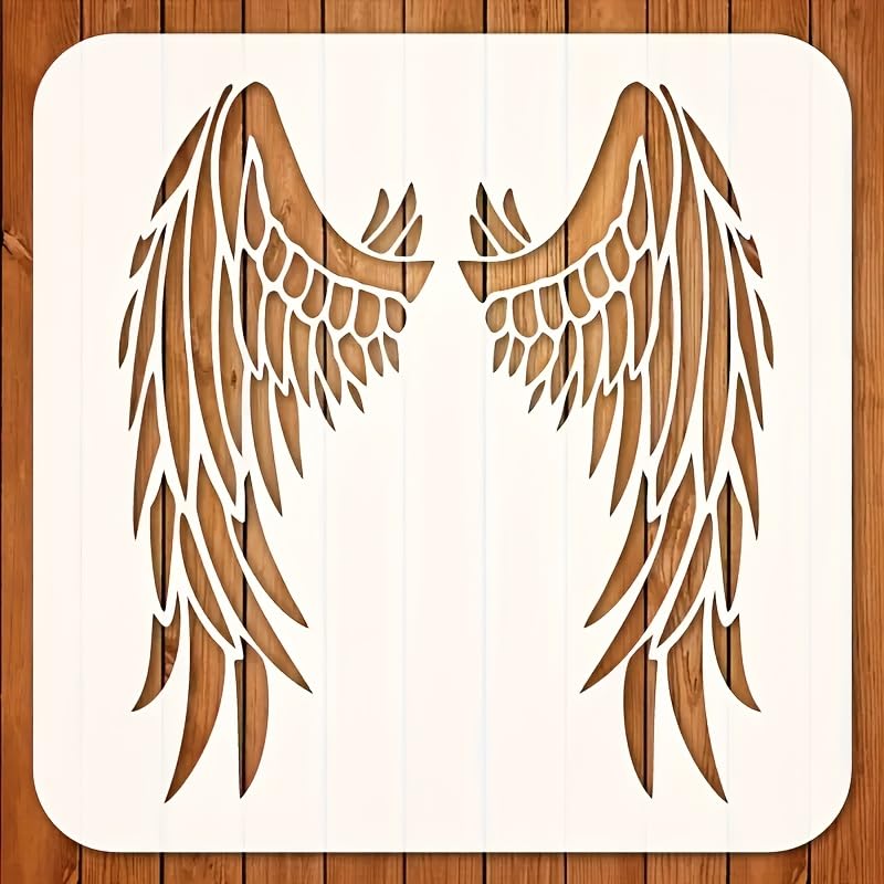 DEVASYA CRAFTS Angel Wings MDF Wooden Wall Art | Modern Laser Cut Decorative Wall Hanging | Guardian Angel Wings Wall Decor for Living Room, Bedroom, Nursery, Office & Café | White-image-15