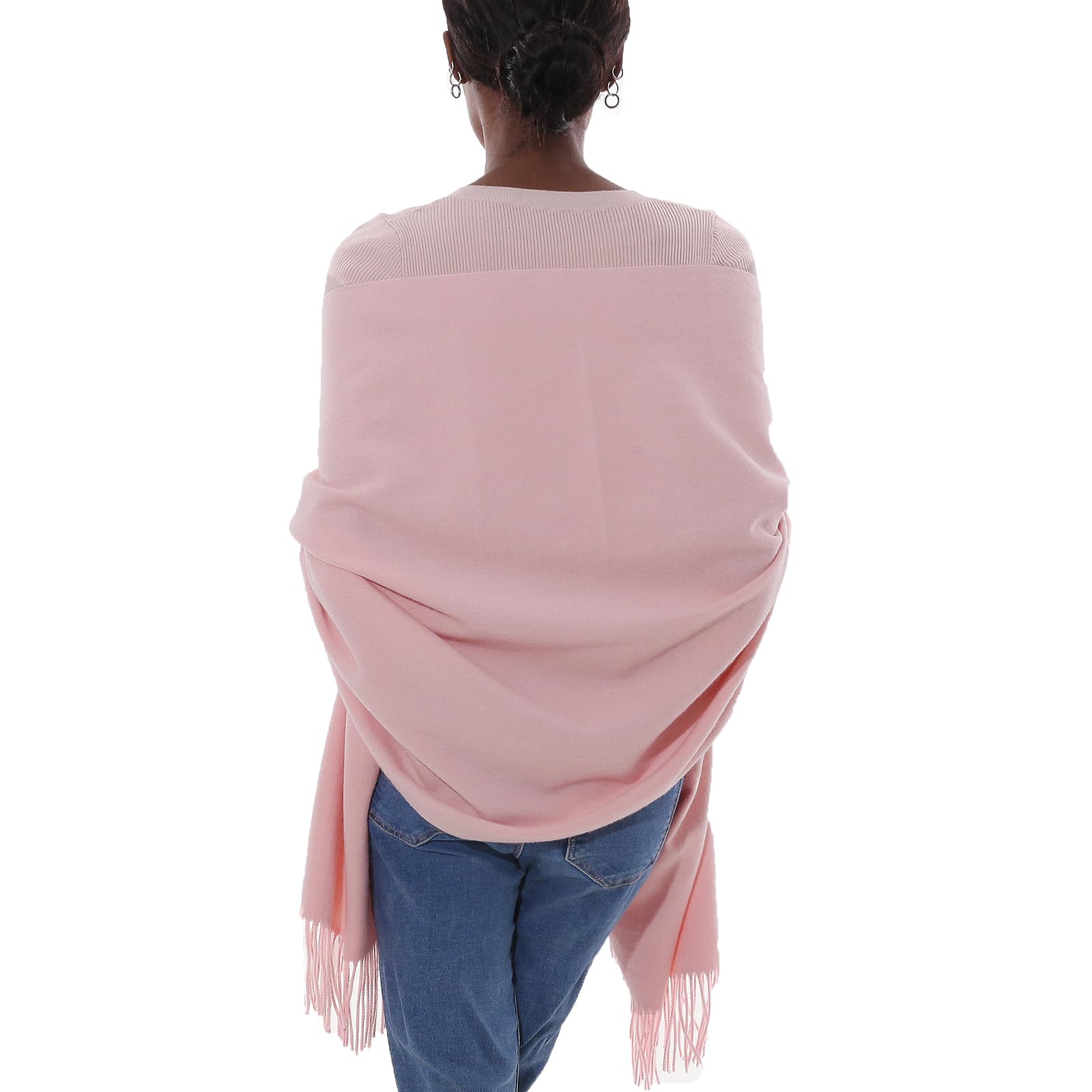 Sciarpa Pashmina Donna Invernale Scialle Sciarpe Elegante Cerimonia Grande Stole Foulard Scialle da Abito Sera
