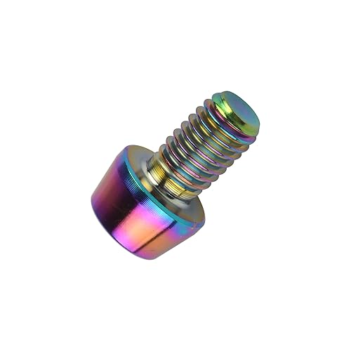 Miniatura 5 de Titanio Ti M6 x 10 16 18 20 25 30 35 40 45 50 55 60 2.559 in Allen - Tornillos hexagonales de 2.559 in, tornillos cónicos, paquete de 4 (M6x10mm,