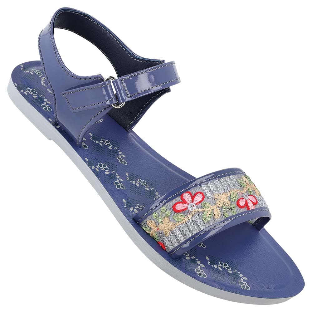 WALKAROO WL7845 Womens Fashion Sandals Dailywear and Regular use - Moon Blue (B0CQYT8J25) Amazon Price History, Amazon Price Tracker