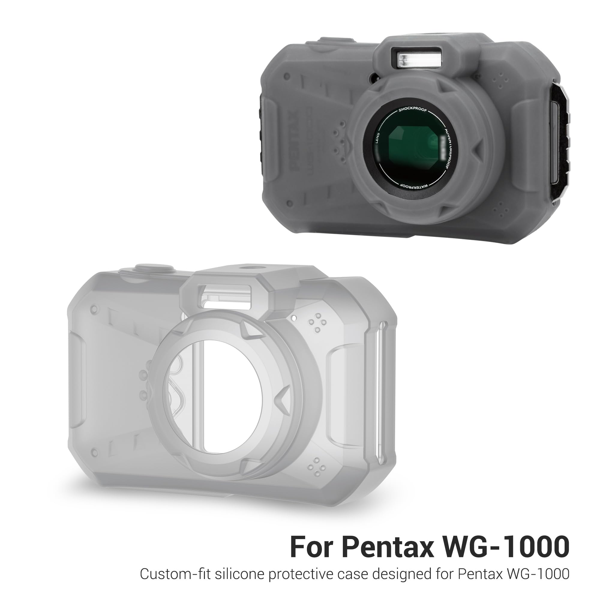Amazon.com : JJC Silicone Jacket for Pentax WG-1000 WG1000, Anti