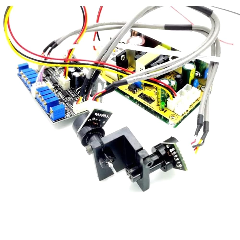 10K 3D DIY Laser Galvo Spiegel Animation Laser Licht 15º+ Programm Board+15V Netzteil