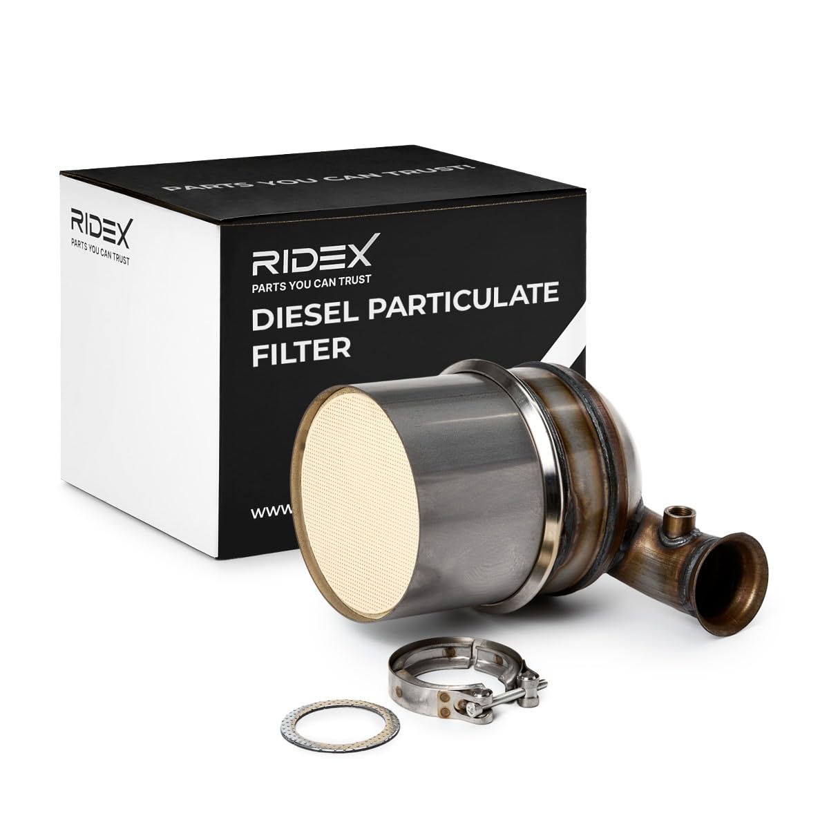 RIDEX 1256S0155 Filtro antiparticolato (FAP) Compatibilità con PEUGEOT 207 WA, WC